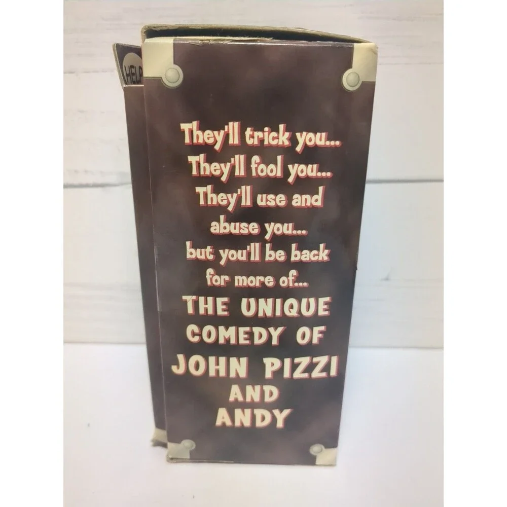 John Pizzi Show Souvenir Ventriloquist Talking Mini Doll Original Box